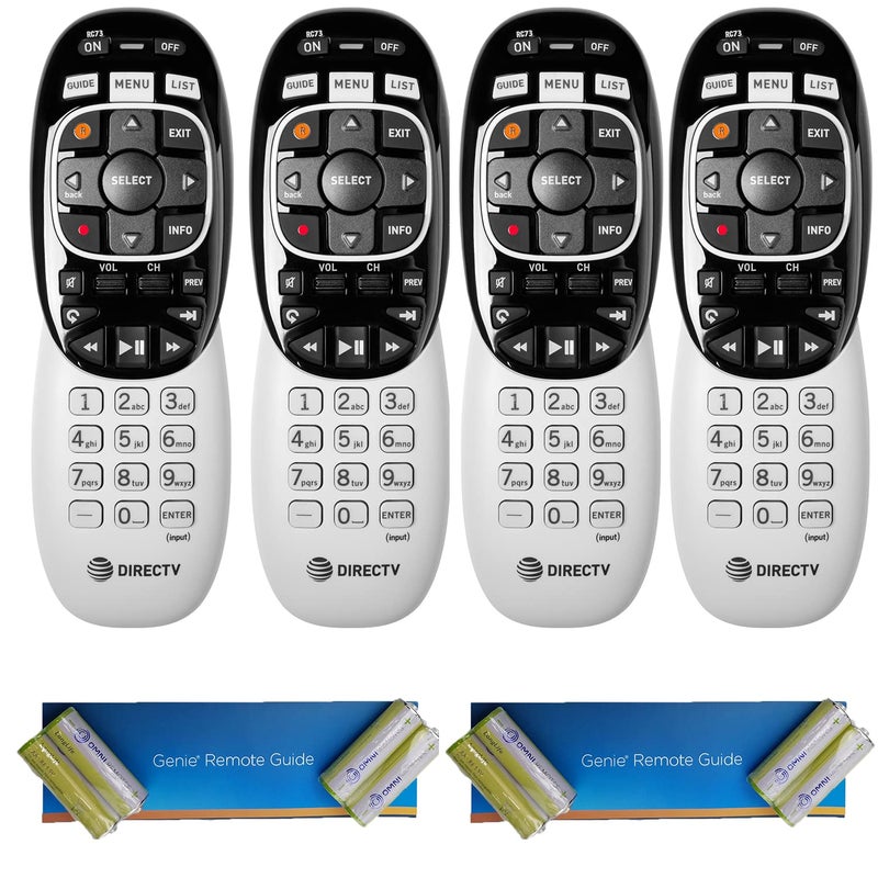 DIRECTV Lot of 4 DirecTV RC73 remote controls for Genie HR34 HR44 all HD DirecTV brand receivers - Image 4